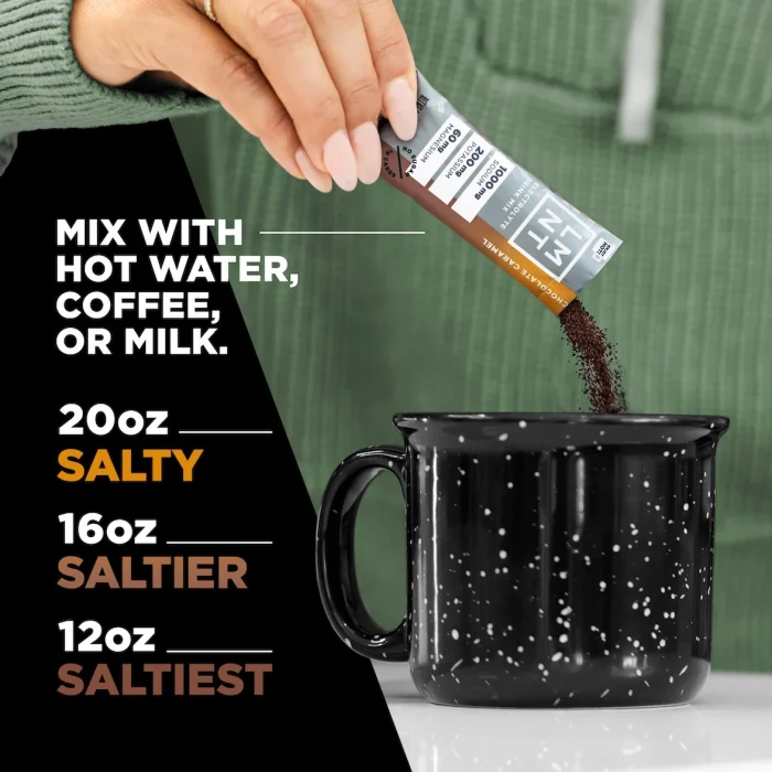 LMNT Zero-Sugar Electrolytes – Chocolate Caramel - Image 7