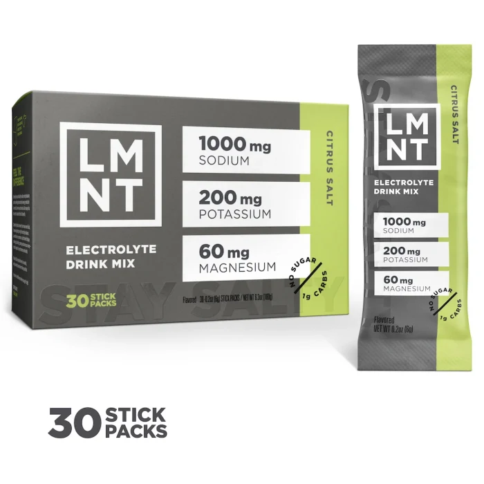 LMNT Zero-Sugar Electrolytes – Citrus Salt - Image 2