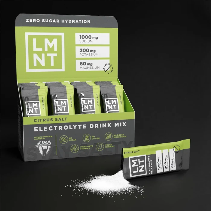 LMNT Zero-Sugar Electrolytes – Citrus Salt - Image 5