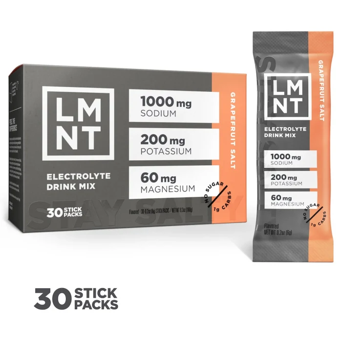 LMNT Zero-Sugar Electrolytes – Grapefruit Salt - Image 2