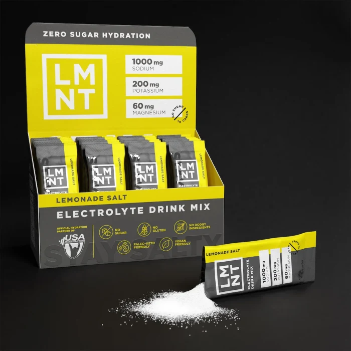 LMNT Zero-Sugar Electrolytes – Lemonade Salt - Image 5