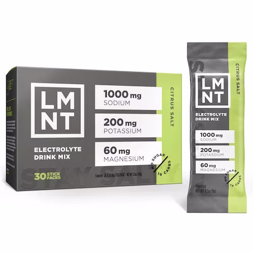 LMNT Zero-Sugar Electrolytes – Citrus Salt