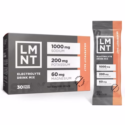 LMNT Zero-Sugar Electrolytes – Grapefruit Salt
