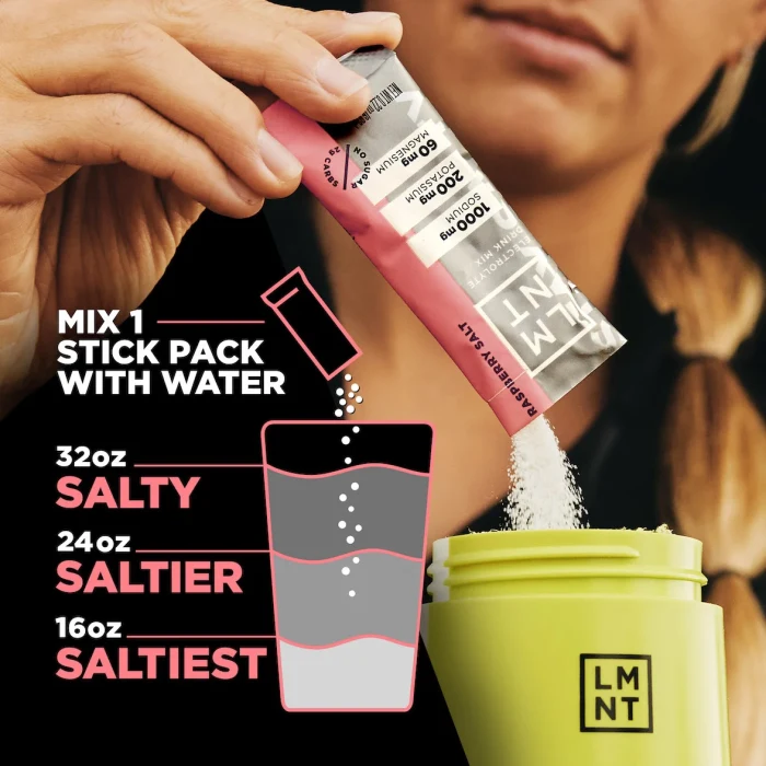 LMNT Zero-Sugar Electrolytes – Raspberry Salt - Image 7